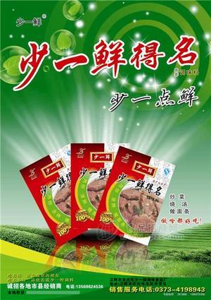 少一鮮肉香味固態(tài)調(diào)味料