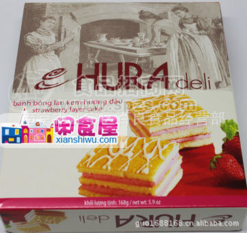 供应进口食品越南hura蛋糕