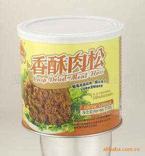 110G瓯味坊精装香酥肉松(110g*24独特工艺配方，口感更胜一筹）