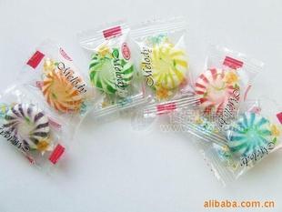 各种水果口味炫彩飞碟糖