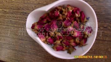 优质玫瑰花茶（颜色鲜艳 味道赞美 气味芳香）