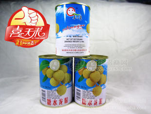 水果罐头 糖水龙眼罐头 12罐每件 铁罐装