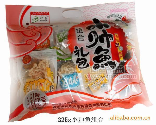 舟山特產(chǎn) 組合禮包 即食海洋休閑食品 450g海底總動(dòng)員