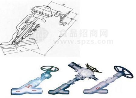 對(duì)焊高溫高壓截止閥型號(hào)、結(jié)構(gòu)