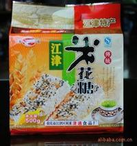 500克油酥米花糖食品廠直銷糕點【小額批發(fā)】