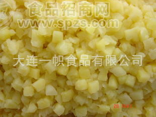 干装苹果丁罐头