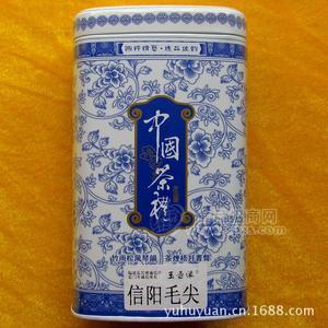 玉壺緣信陽(yáng)毛尖 高山云霧茶 綠茶 廈門茶莊 罐裝特級(jí)信陽(yáng)毛尖茶葉