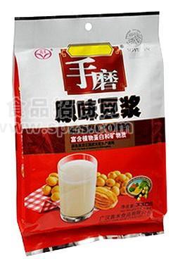 手磨原味豆浆