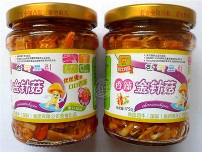 超牛瓶裝175克金針菇