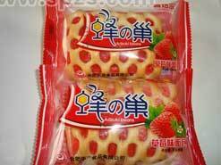 蜂之巢面包（草莓味）(散称）