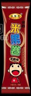 米果卷（芝麻味）夹心的哦