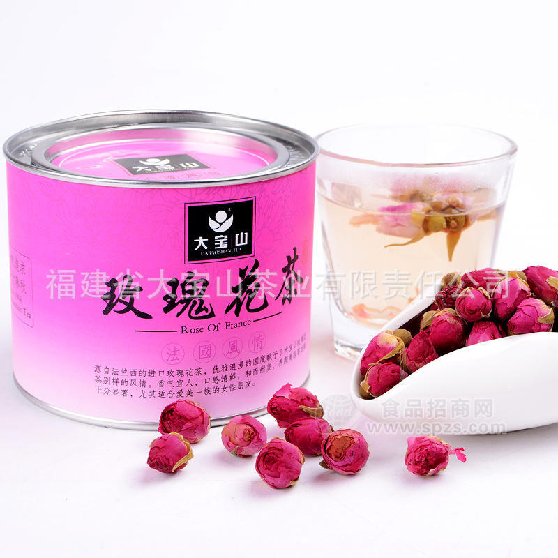玫瑰花茶 花草茶批发 茶叶 法国玫瑰花 花果茶 玫瑰花批发