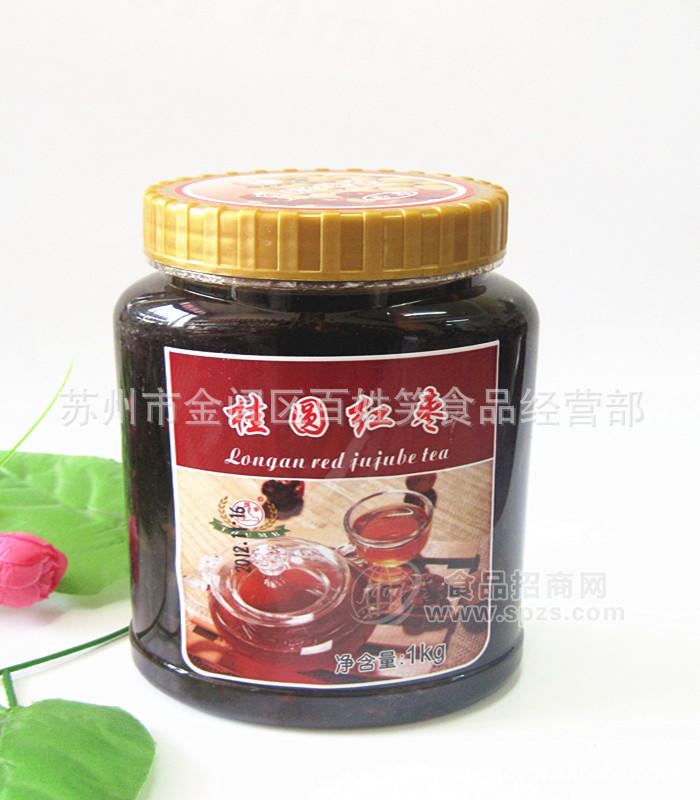 供应苏州珍珠奶茶原料 大拇指花果茶 蜂蜜柚子茶 桂圆红枣茶