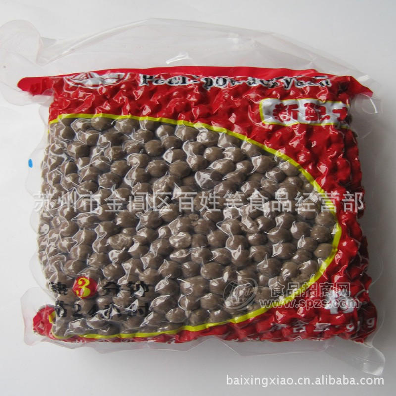 供应苏州珍珠奶茶原料批发奶茶珍珠大拇指食品珍珠粉圆特Q珍珠