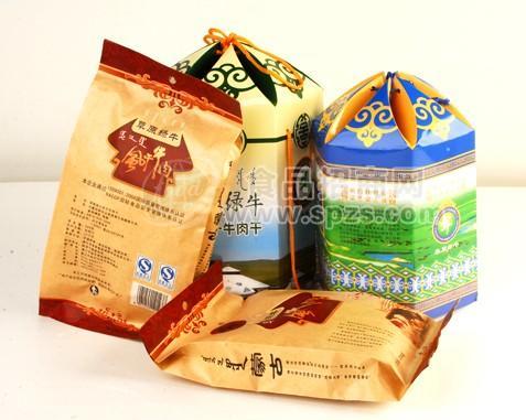 草原绿牛风干牛肉干