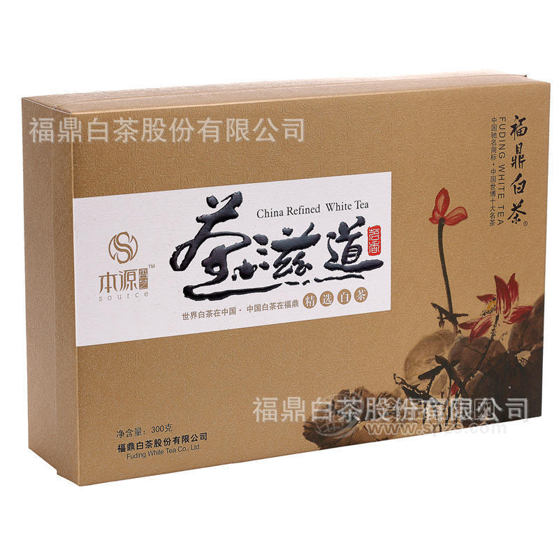 白茶 福鼎茶葉 茶滋道（白毫銀針 白牡丹 新工藝 壽眉）四合一