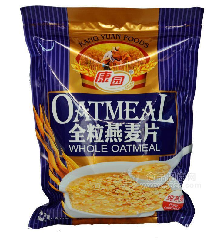 供应600g康园全粒燕麦片袋装 承接OEM加工