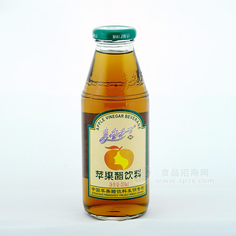 麥金利370ml無蔗糖型蘋果醋飲料