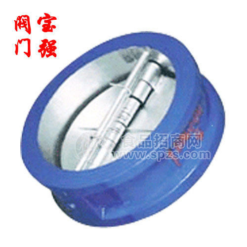 H76X对夹蝶型旋启式止回阀