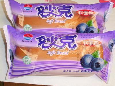 妙克软面包蓝莓味