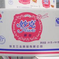 妙克软面包58g箱