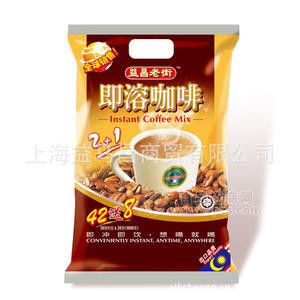 马来西亚咖啡 益昌老街即溶咖啡1000g 进口咖啡