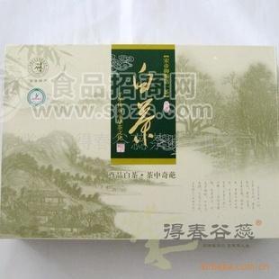 預(yù)定2012新茶得春谷蕊安吉白茶禮盒茶