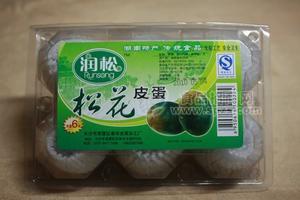 蛋制品免费代理——简装6枚的松花皮蛋