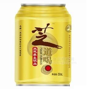 250ML芝道喝靈芝養(yǎng)生飲品