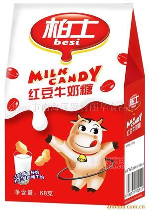 柏士红豆牛奶糖