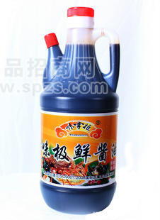 味掌柜800ml瓶装味及鲜酱油