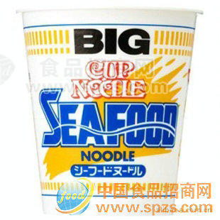 供应日清大杯海鲜面