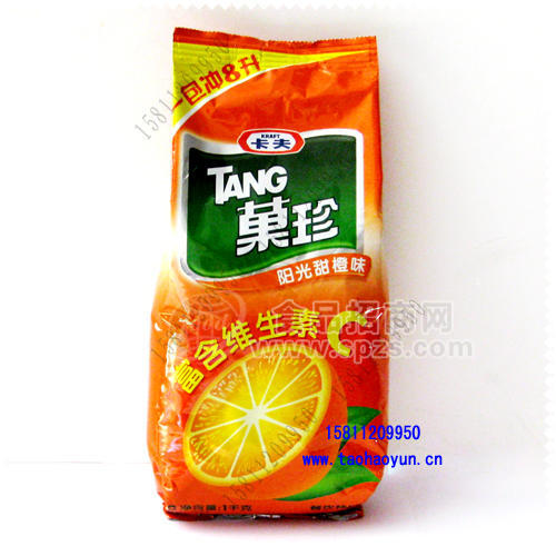 卡夫果珍卡夫果维C 阳光甜橙味 果味C 卡夫橙C 1000g