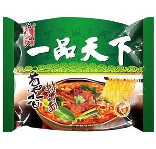 一品天下葱香排骨面