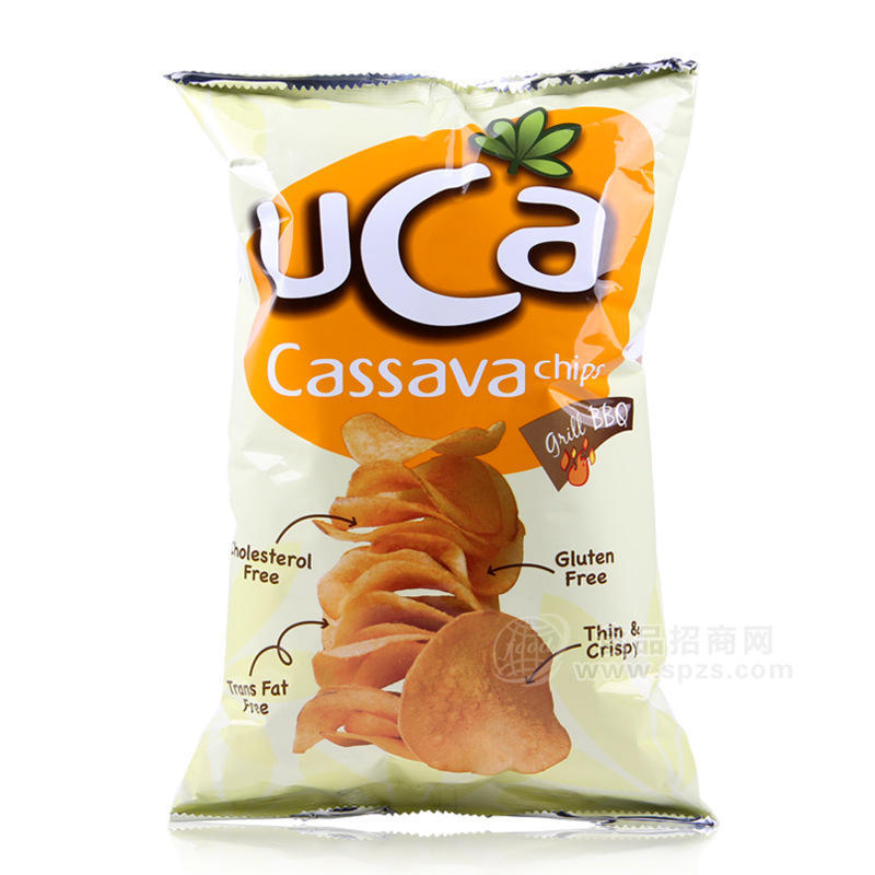 马来西亚 进口薯片 UCA木薯片 烧烤味/香辣味/原味