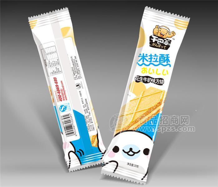 干巴爹系列1元米拉酥方烧牛奶花生味20克