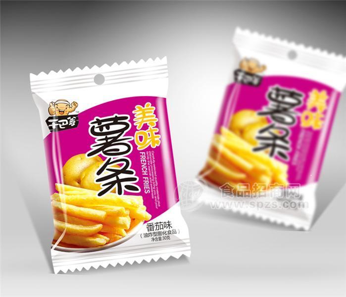 零客出品 干巴爹美味薯条番茄味 30g装 全新上市