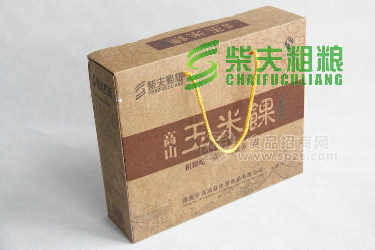 供应千岛湖高山玉米饼 玉米饼干 玉米馃 玉米粿 礼盒包装