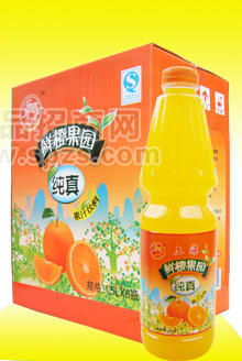 鮮橙果園果汁飲料箱裝