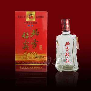 白酒 中國(guó)優(yōu)質(zhì)酒北方佳賓38°清香型500ml二鉆北方佳賓酒