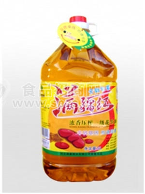 滿疆紅一級花生油5L/40元