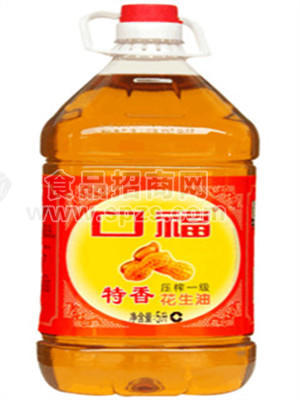 口福特香花生油5L/38元