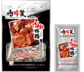 好棒美香辣烤鸭脖