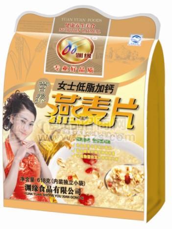 渊缘618g女士低脂加钙天然营养燕麦片