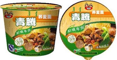 青藤绿色荞麦麦方便面面向全国招商