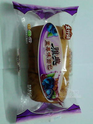雅典蓝莓味面包95g