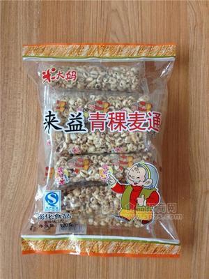 米大媽來益120克青稞麥通，全國招商