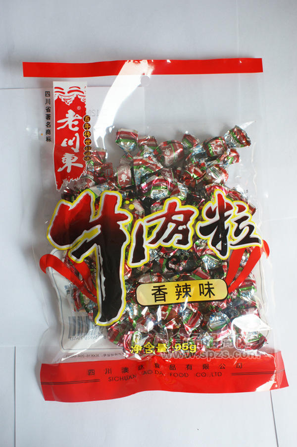 四川特產 老川東牛肉粒 牛肉干 三口味95g