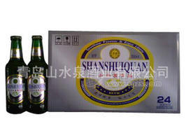 厂批生产发夜场300ML精品啤酒，纯生啤酒。山水泉啤酒