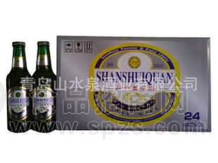 厂批生产发夜场300ML精品啤酒，纯生啤酒。山水泉啤酒
